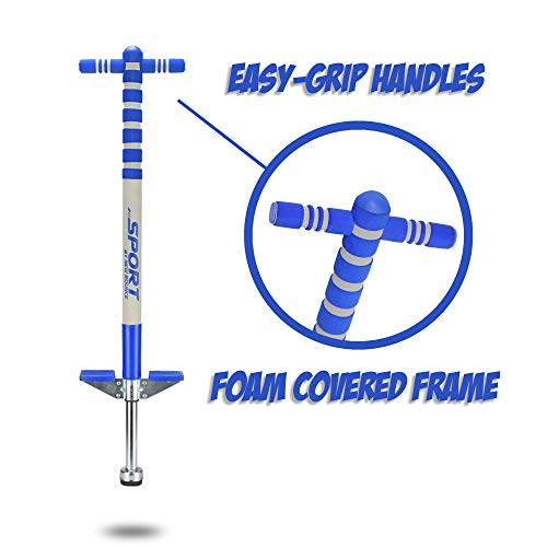 image for New Bounce Pogo Stick for Kids - Pogo Sticks, 40 to 80 Lbs - Sport Edi