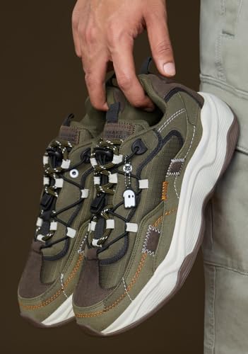 Image of The Souled Store Swift Blue Men and Boys Lace Up High Top Sneakers