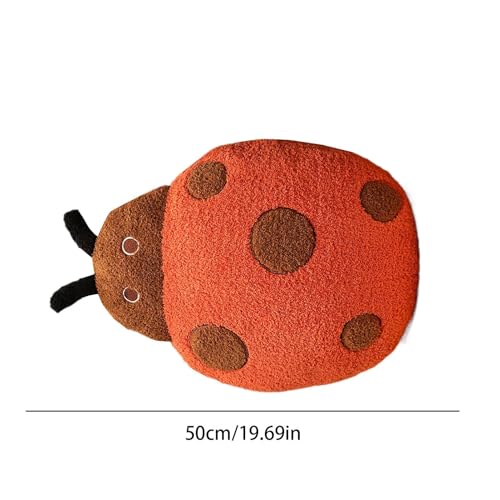 Peluche d'abeille et papillon doux comme oreiller de paques