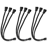 Compatibilité universelle 3 et 4 broches: Notre répartiteur hub fan splitter 4 pin est compatible avec les ventilateurs PWM 4 broches et les modèles standard 3 broches. La fonction de modulation par largeur d’impulsion (PWM) est pleinement opérationnelle pour les ventilateurs 4 broches, assurant un contrôle précis de la vitesse. Les ventilateurs 3 broches fonctionnent quant à eux à vitesse constante, offrant une solution polyvalente pour tous vos besoins de refroidissement interne.