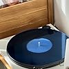 Turntable Mat Record Platter Slipmat: Acrylic Record Player Platter Vinyl Slipmat for Turntables Antistatic Tighter & Defined Bass, Blue #5
