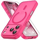 Vansdon Cover Magnetica per iPhone 18 Pro/iPhone 17 Pro, Rosa shocking