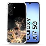 Coque Renforcée pour Samsung Galaxy A17 5G Manga One Piece Ace Noir