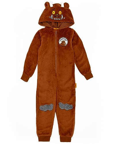 Disfraz completo de niño Gruffalo marrón unisex miniatura 2