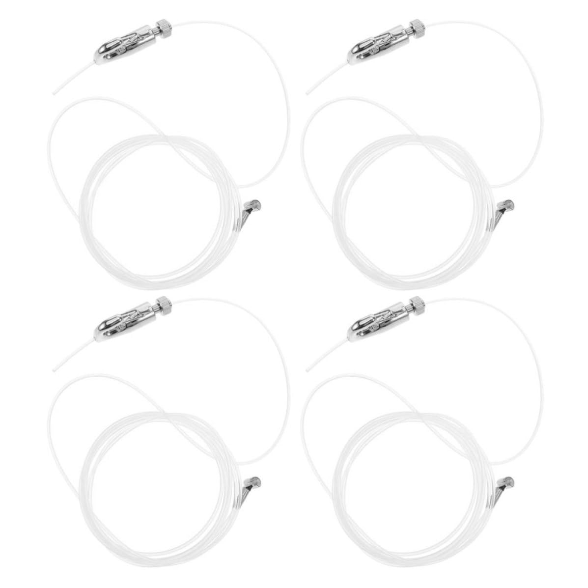 Kit de acero inoxidable para colgar cuadros y espejos con sistema ajustable de nailon OSALADI