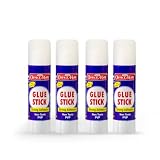 Soni Officemate Glue Stick 8 gm Pack of 4-2set | Strong Hold, Quick-Dry PVP Adhesive | Child-Safe & Multi-Purpose | Ideal for DIY, School, Office & Craft Use