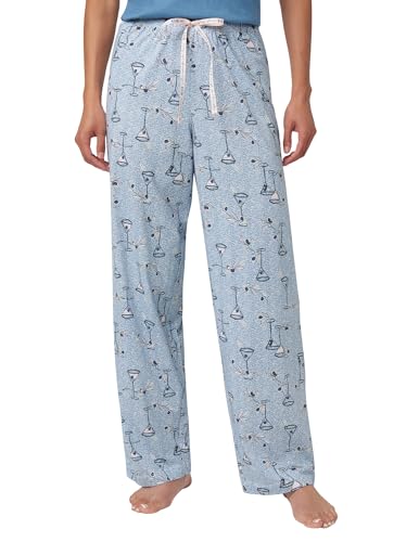 Image of HUE Women's Sleep and Lounge Pajama Separates, Late Summer & Fall Collection, Bright White Martini - Sleep Pant, X-Large