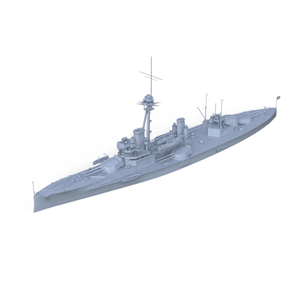 MRY-SFW SSC400528-A 1/400 zestaw do budowy modelu wojskowego HMS Colossus pancernik 1918