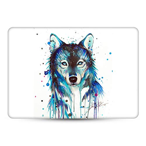Autocollant vinyle MacBook Pro 14 A2442 Pixie Cold Loup de Glace