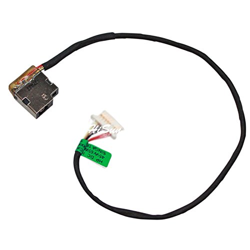 Laptop AC DC in Power Jack Cable for HP P/N No. 738319-FD1 754734-001 754734-FD1 754734-SD1 799749-F17 799749-Y17 799749-S17 799749-T17 799736-Y57 Socket Connector Charging Port with Wire Harness New