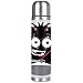 Lurnies Rock Monster thermoskanne klein Vakuumflasche wärmflasche Kinder Nacken Schulter Thermos Kind und mädchen Edelstahlkönig Reise auslaufsichere 0.5l 26x6.7cm