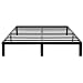 45Min 14 Inch Platform Bed Frame/Easy Assembly Mattress Foundation/3000lbs Heavy Duty Steel Slat/Noise Free/No Box Spring Needed, Twin/TXL/Full/Queen/King/Cal King(King)