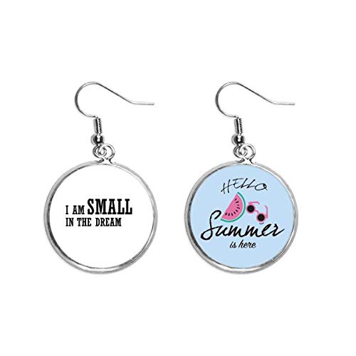 Pendientes de sandía para looks de playa y paseos veraniegos un toque de color