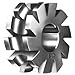 F&D Tool Company 12674-C272 Concave Cutter, Arbor Type, High Speed Steel, Form Relieved, 1.625" Diameter of Circle, 5.25" Diameter of Cutter, 1.25" Hole Size