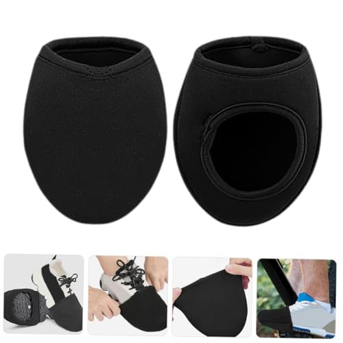 LIFKOME fundas de zapatos para ciclismo resistentes al viento y cálidas, cubre dedos de neopreno para accesorios de bicicleta miniatura 3