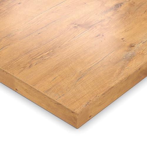 AUPROTEC Schreibtischplatte 19 mm 140x70 cm | wasserabweisend...