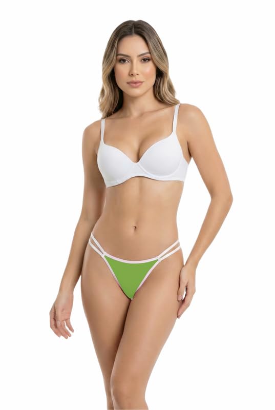 Double Strap Bikini Panty for Women | Medium Coverage Stylish Innerwear (Pack of 1)-picture-22