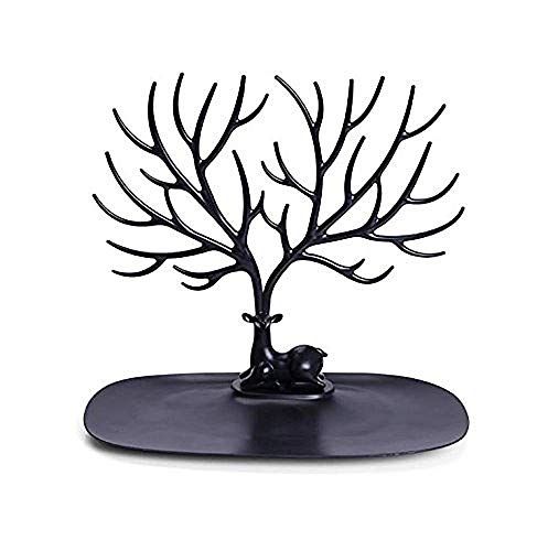 Preisvergleich Produktbild JoyRolly Ohrringe Schmuckständer, Metallgestell Ständer Halter Ohrring Halskette Halter Veranstalter Gestell Turm