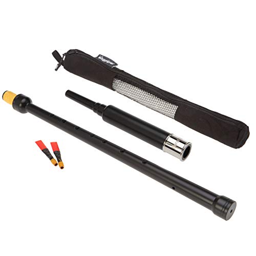 Barefoot Bagpiper Long Bagpipe Practice Chanter 20.5 in, full size hole spacing, Nickel Plated...