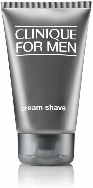 Clinique For Men Cream Shave Shaving Cream | Rich Dry Skin Formula | Hydrating | Softens Beard + Soothes, 4.2 Fl Oz