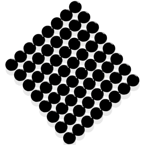 PYJLBX Fridge Magnets, 80 Pack Strong Small Magnetic Dots for Whiteboards & Notice Boards