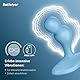 Satisfyer, Bluetooth Analplug, Satisfyer Deep Diver Connect App, aus Silikon, wasserdicht (IPX7), Farbe:blau