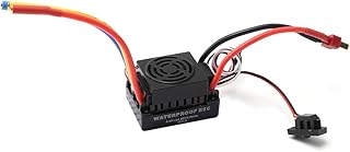 GoolRC 60A Brushless ESC 2-3S Waterproof Electric Speed Controller with 5.8V/3A BEC for 1/10 Off Road RC Buggy Car