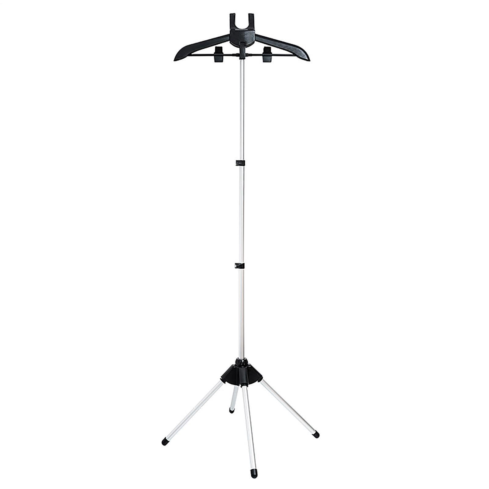 Défroisseur vapeur support en aluminium télescopique avec cintre de repassage stable