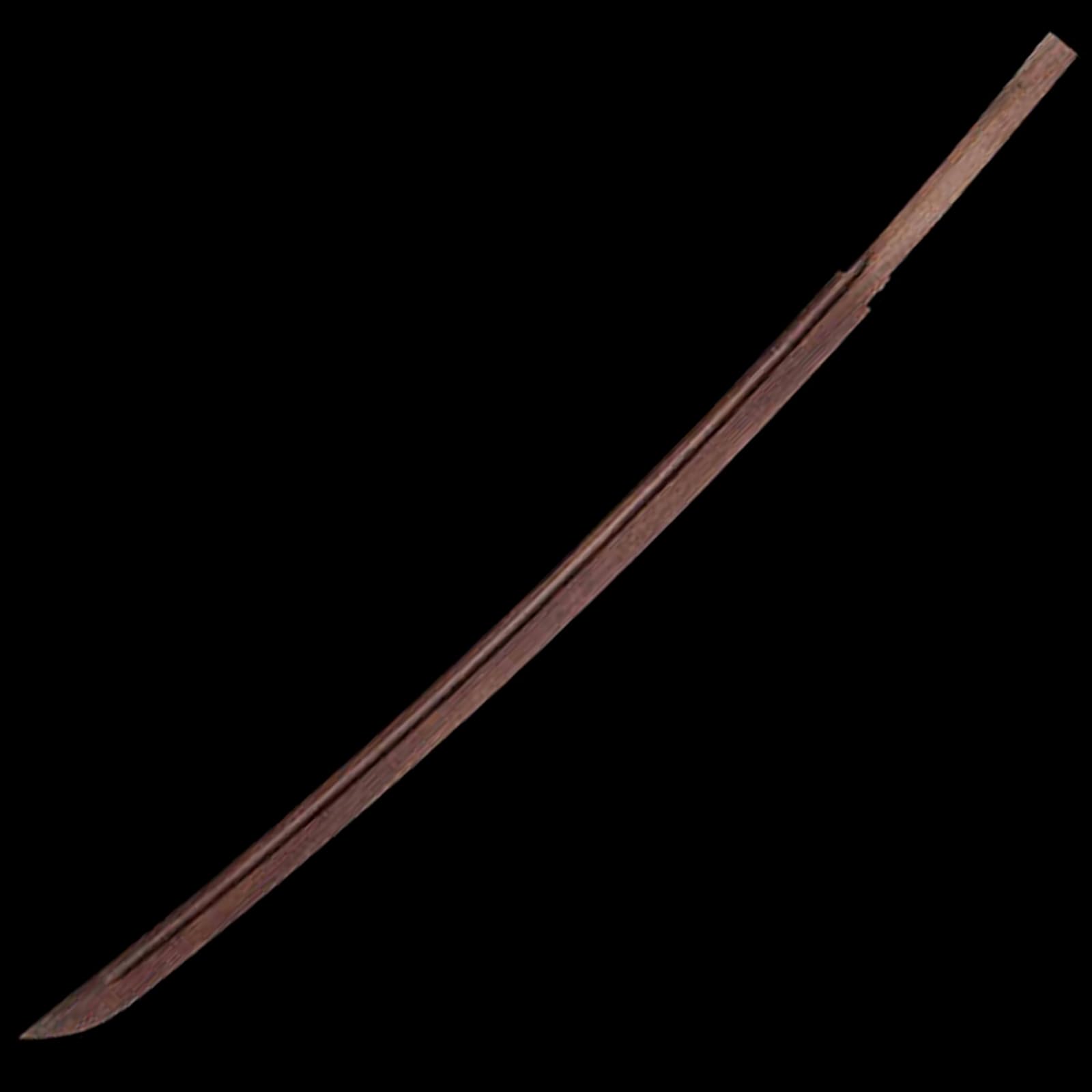 Espadas samurái de Palisandro Natural de 103 cm,Bokken Hecho a Mano con guardamanos de Cobre Puro,Katana de Madera para Entrenamiento de Kendo,Cosplay,exhibición,Regalo y Accesorios.