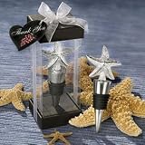 Starfish Bottle Stopper Favor beach theme wedding favors, 72