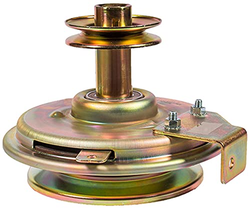 Greenstar – Embrague cuchilla recortadora MTD Tractores HYDRO NX09 RD – Pieza original 647-05047A, 717-04947, 717-05284 – Ø int. 25,4 mm – Altura 168 mm – Ø Polea Alto 90 mm (correa 12,7 mm) bajo 170