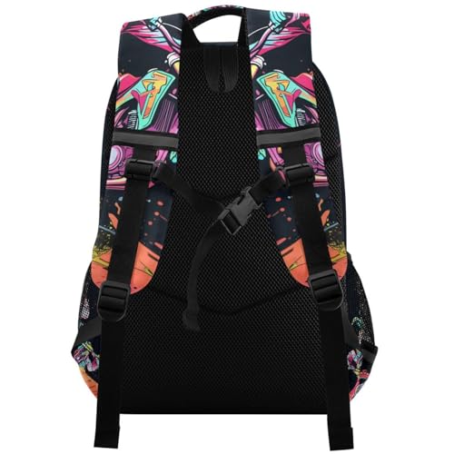 Motocross Motorcycle Race Backpack 3rd 4th 5th Grade School Bookbags Travel Laptop Daypack Bag for Boys Girls3
