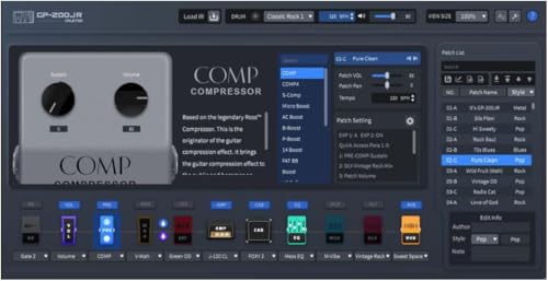 Valeton - GP-200JR Solution multi-effet compacte pour simplifier votre pedalboard - 6