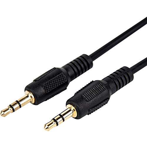 cavo audio stereo 3.5mm m/m nero 3m per smartphone
