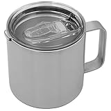 YESSIR 14oz Stainless Steel Insulated Coffee Mug with Handle, Double Wall Vacuum Travel Mug, Tumbler...