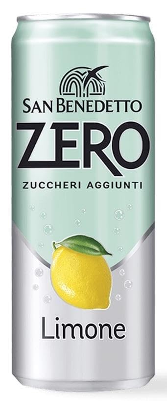 San Benedetto ZERO Limone Confezione da 24 Lattine da 330ml
