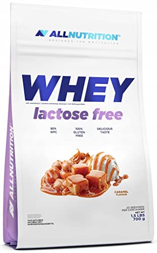 Allnutrition Whey Lactose Free, Caramel - 700g Cover