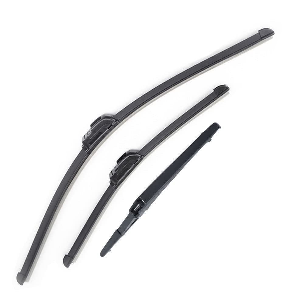 Limpiaparabrisas Delantero Y Trasero Ventana Escobillas Limpiaparabrisas para Hyundai para Santafe 2007 2008 2009 2010 2011 2012