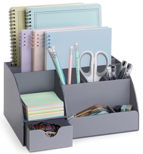 My Space Organizers - Organizador de Mesa Cinza, Estilo Minimalis...