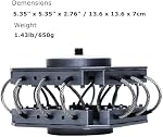 Came-TV Vibration Isolator Wire Mount for DJI RS 4 / RS 4 Pro/RS 3 / RS 3 Pro/RS 3 Mini / RS2 / RSC 2 Gimbal Handheld Stabilizer Payload up to 17.6lb(8kg)