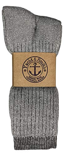 Yacht & Smith 60 Pair Pack Bulk Merino Wool Thermal Boot Socks, Cold Resistant Camping Socks4