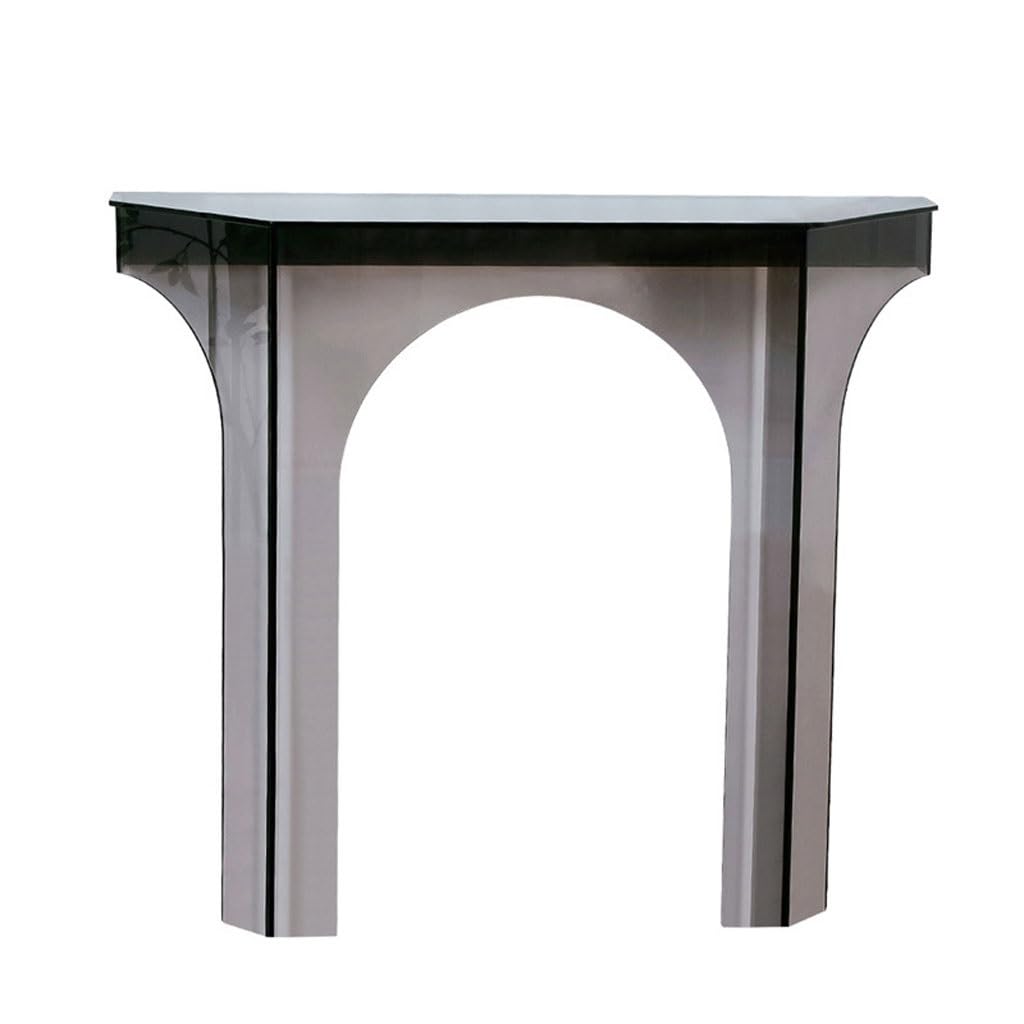 ENGENDER Console Tables Acrylic Entryway Table Long(120 * 28 * 80cm)