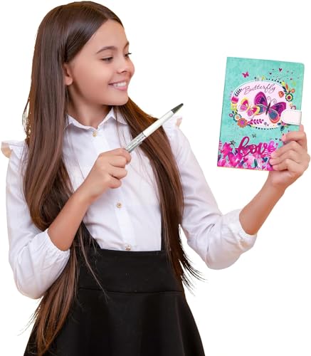 2 Pack Diario para Niños con Pluma y Cierre Magnético miniatura 4