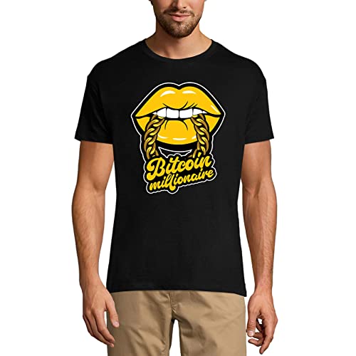 Men's Graphic T-Shirt Bitcoin Millionaire - Crypto - for Traders Eco-Friendly Limited Edition Short Sleeve