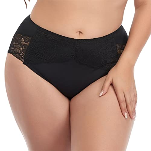 Ropa interior para mujer sin costuras, de encaje, cintura alta, transpirable, sin costuras, cómoda, elástica, invisible, sin costuras, sin costuras, color sólido