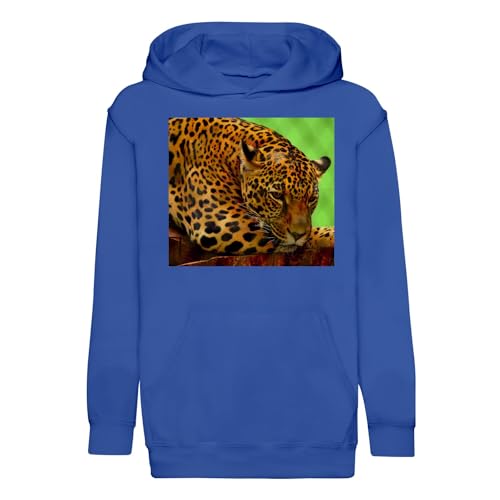 Sweat à capuche enfant léopard le cadeau d'anniversaire idéal pour les passionnés d'animaux