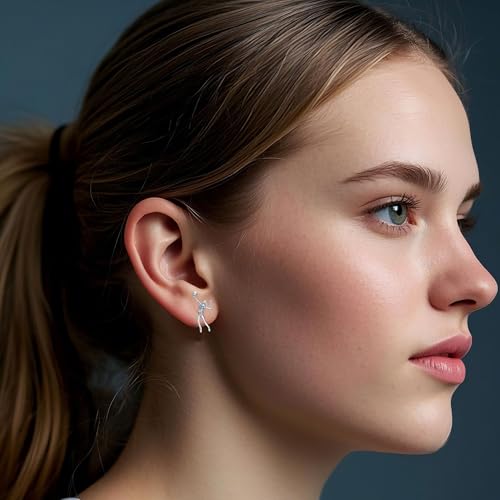 Soccer/Baseball/Softball/Volleyball/Ice Skating/Basketball Stud Earrings Gifts,Soccer/Baseball/Softball/Volleyball/Ice Skating/Basketball Accessories Valentine's Day/Christmas Jewelry Gifts2