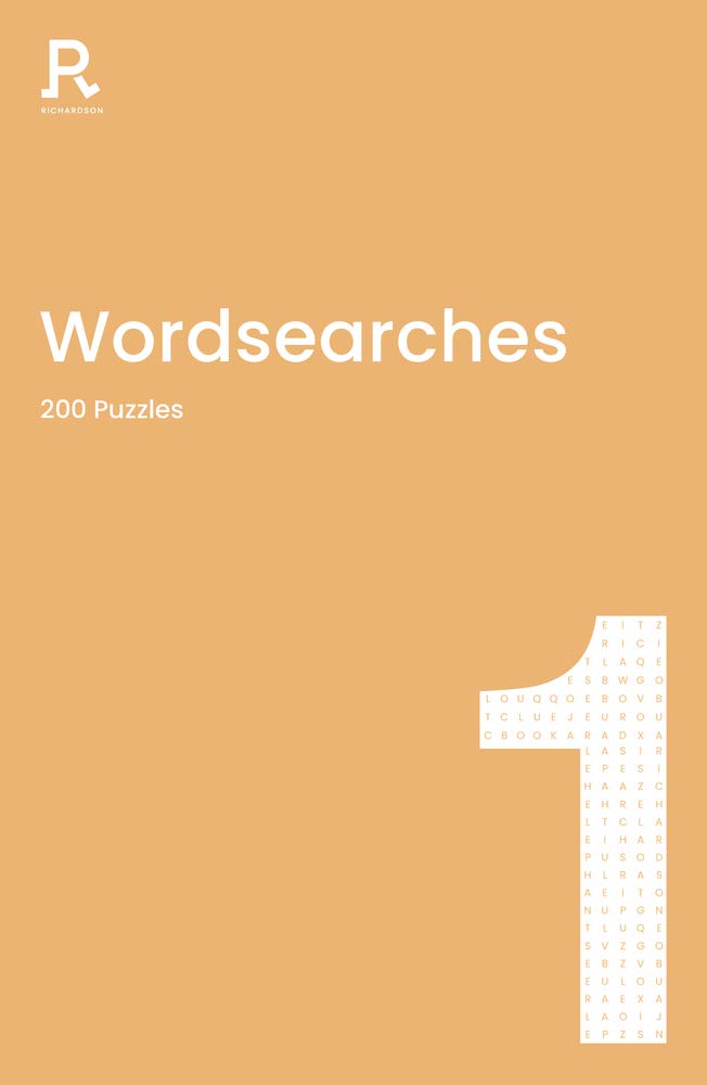 Wordsearches Book 1: a word search book for adults containing 200 puzzles
