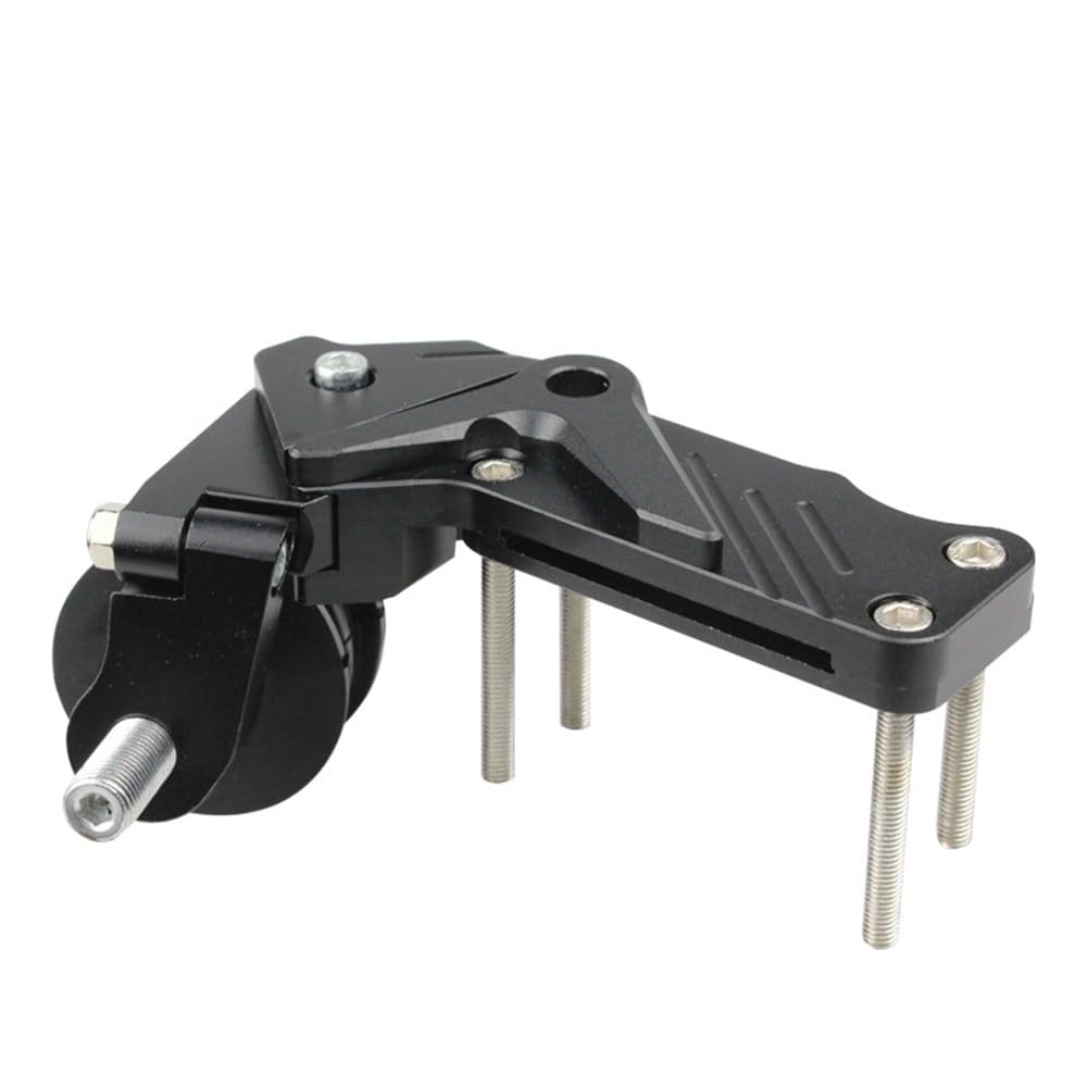 Tendicatena for motocicletta adatto for parti di motociclette(Black)