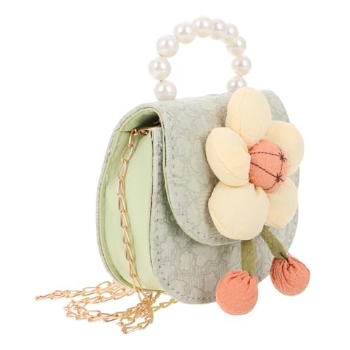 Cute Cartoon Flower Design Bag for Kindergarten Girls Boy Girl Purse Shoulder Strap Small Coin Purse Handbag Crossbody Portable Storage Bag
